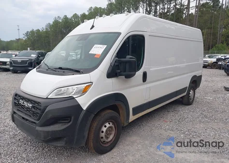 2023 Ram Promaster 2500 High Roof 159 Wb z USA, uszkodzony, nr VIN 3C6LRVDG5PE548950